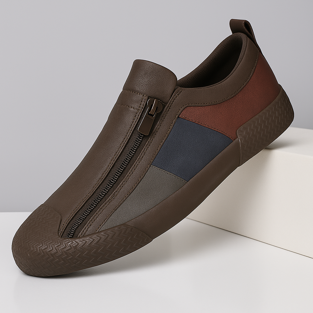 Pierre Monet Leather Sneakers