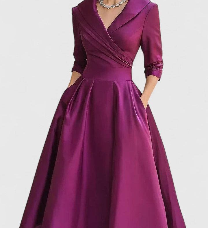 Bellamyra | Elegant Midi Dress