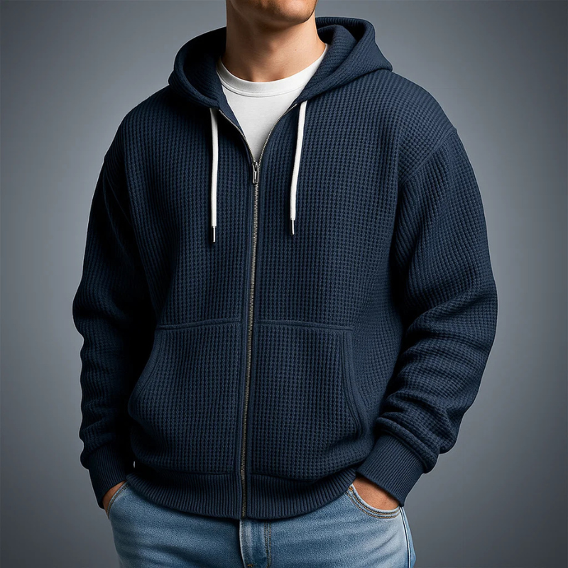 Riley Waffle Hoodie