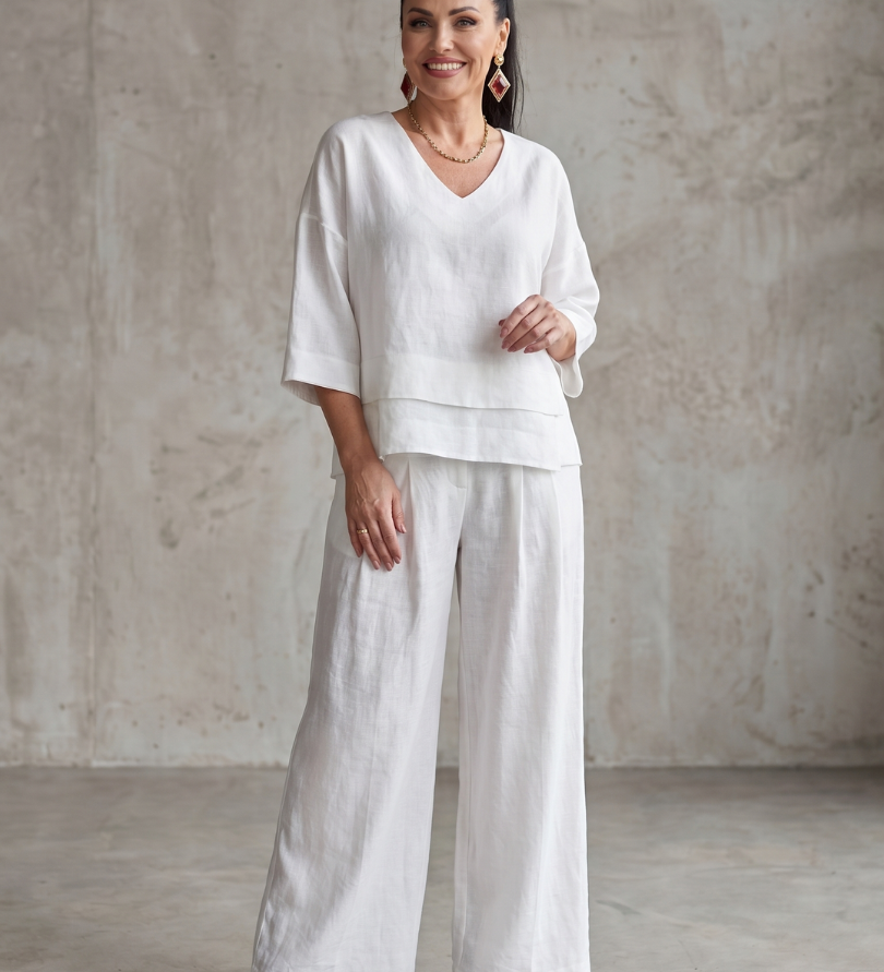 River | Layered Top Wide Leg Set