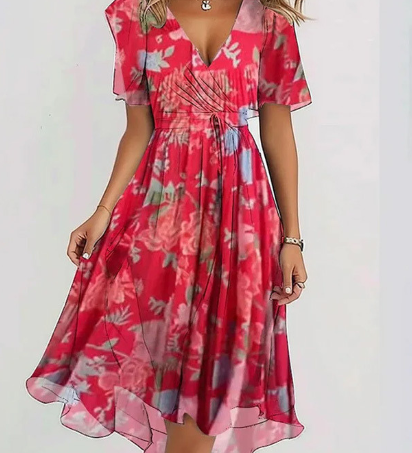 Matilda™ | Summer Dress With Belly Cover