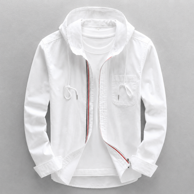 Carter Oxford Hooded Shirt