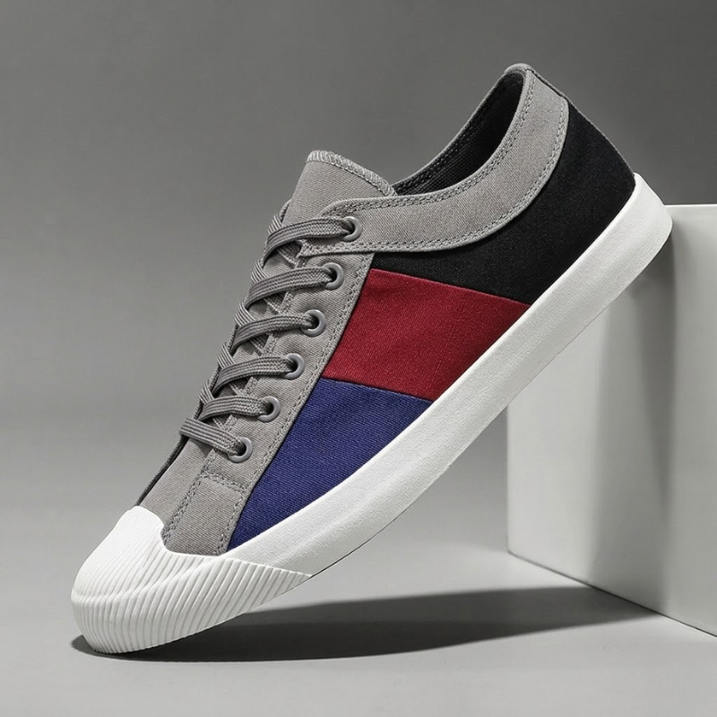 Clyde Monet Canvas Sneakers