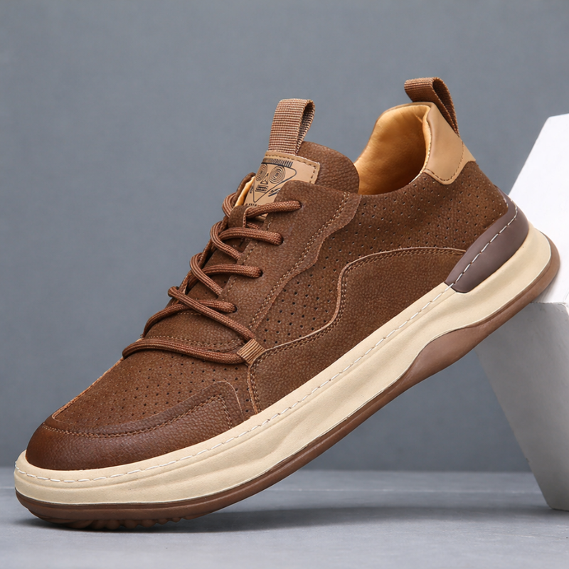 Carlo Italiana Leather Sneakers