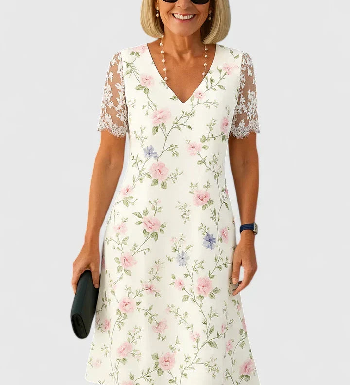 Brislyn | Elegant Midi Dress