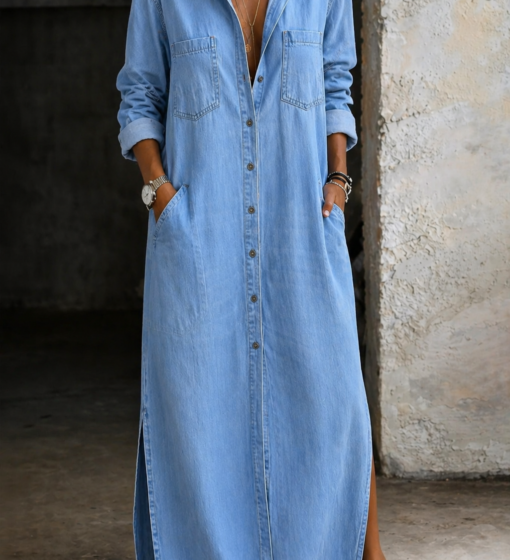 Charlotte - Button-Front Dress