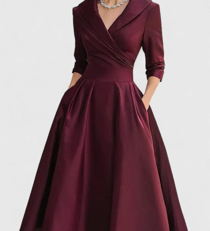 Bellamyra | Elegant Midi Dress