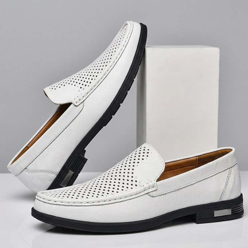 Pelle Italia Genuine Leather Loafers