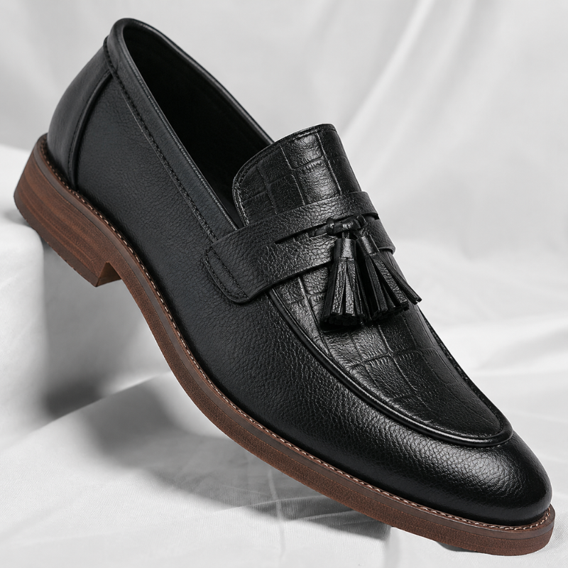 Siena Leather Tassel Loafers