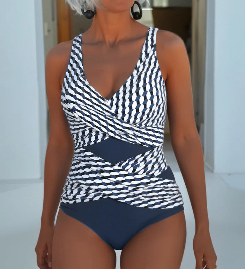 Ashley™ | Swimsuit with Cross Over Design for Resort Casual Wear