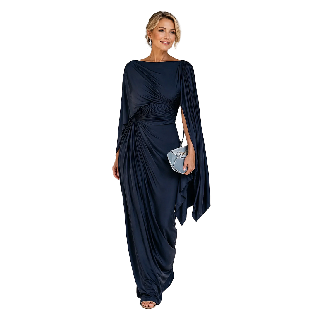 Mara | Pleated Maxi Dress
