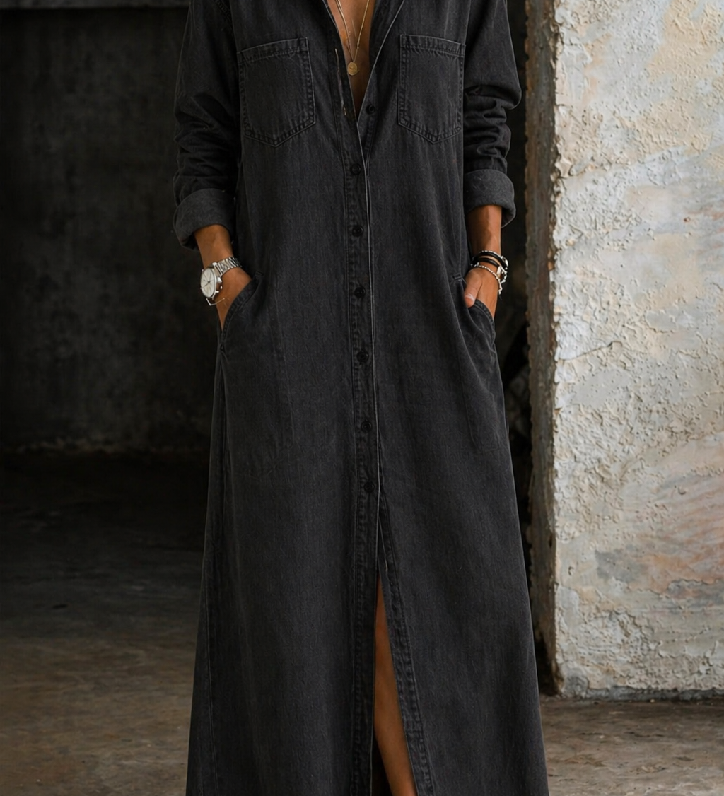 Charlotte - Button-Front Dress
