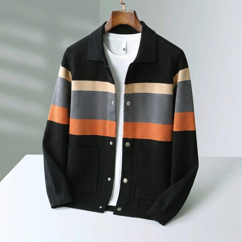Mosaic Cashmere Cardigan