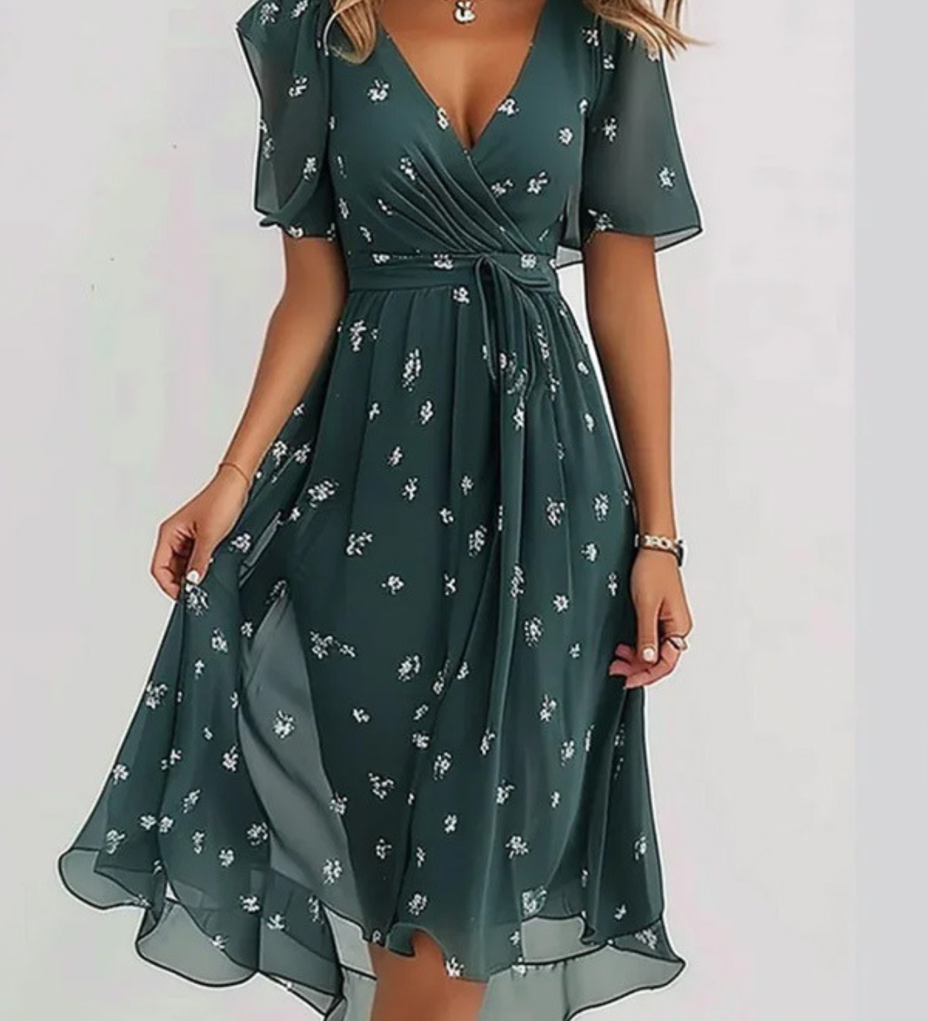 Matilda™ | Summer Dress With Belly Cover