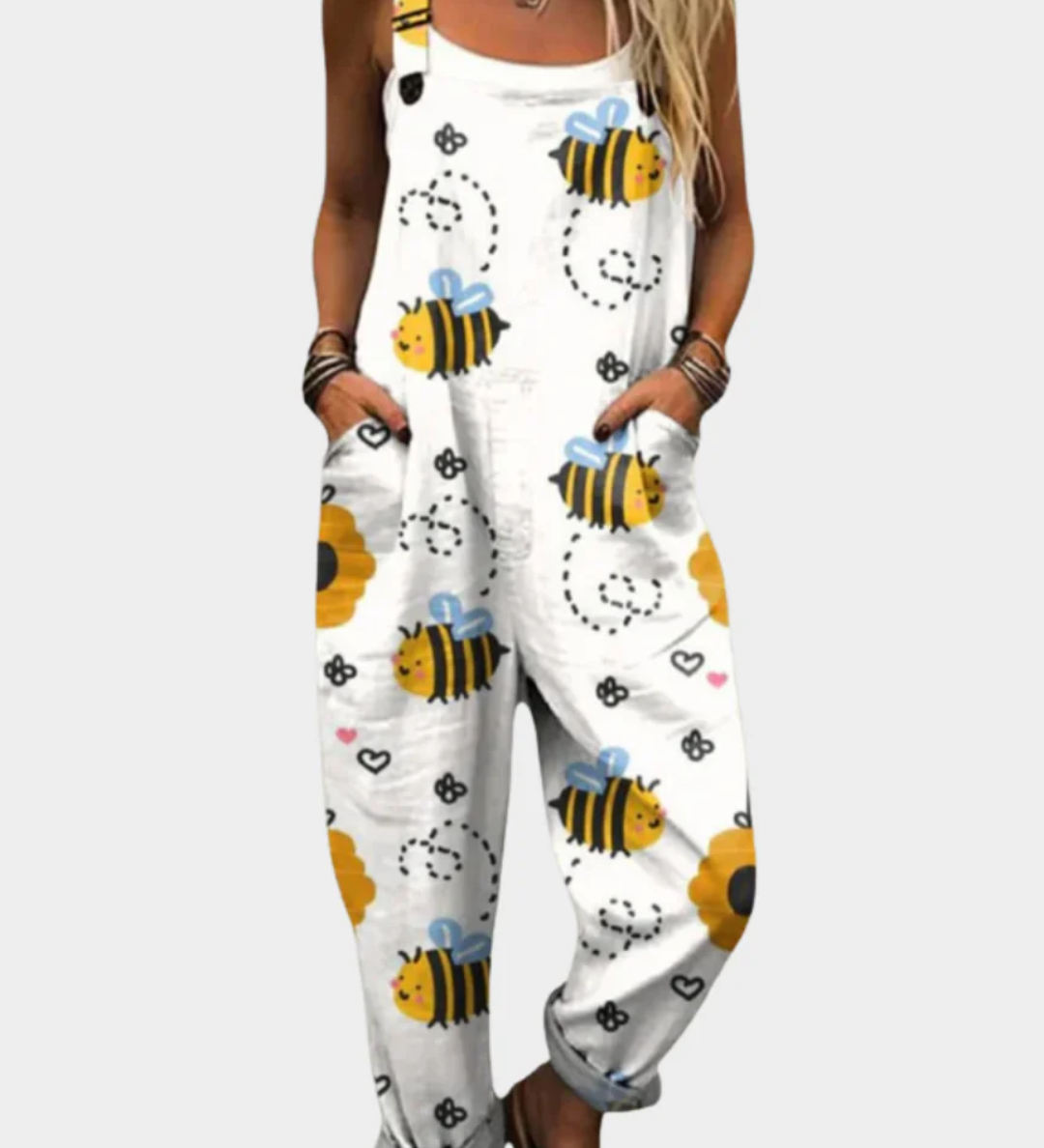 Comfortable Printed Jumpsuit