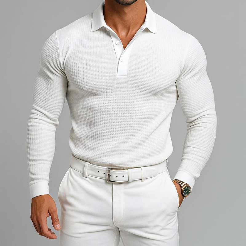 Veneto Long Sleeve Polo