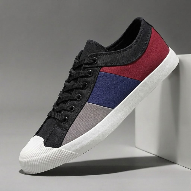 Clyde Monet Canvas Sneakers
