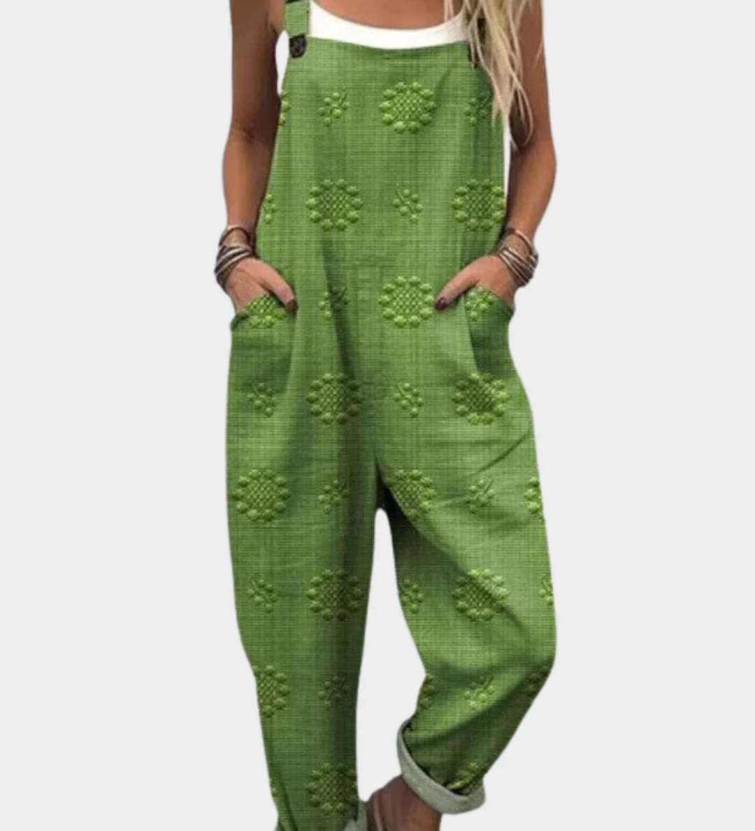 Comfortable Printed Jumpsuit