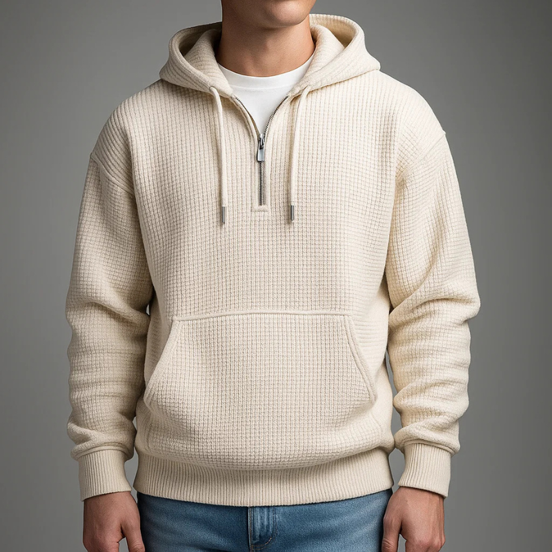 Brennan Waffle Hoodie