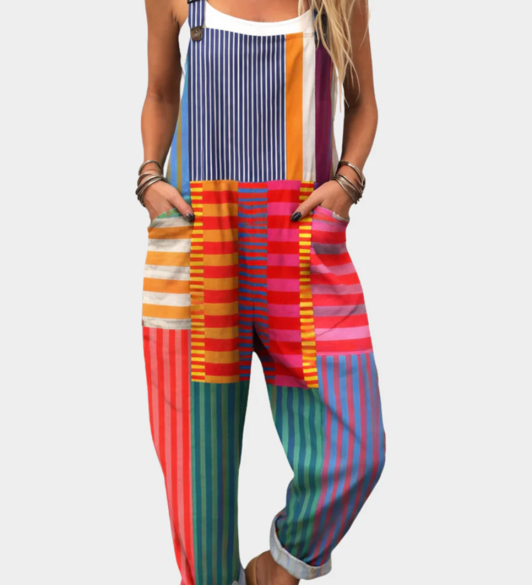 Comfortable Printed Jumpsuit