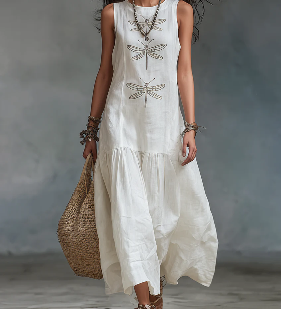Geneva - Sleeveless Maxi Dress