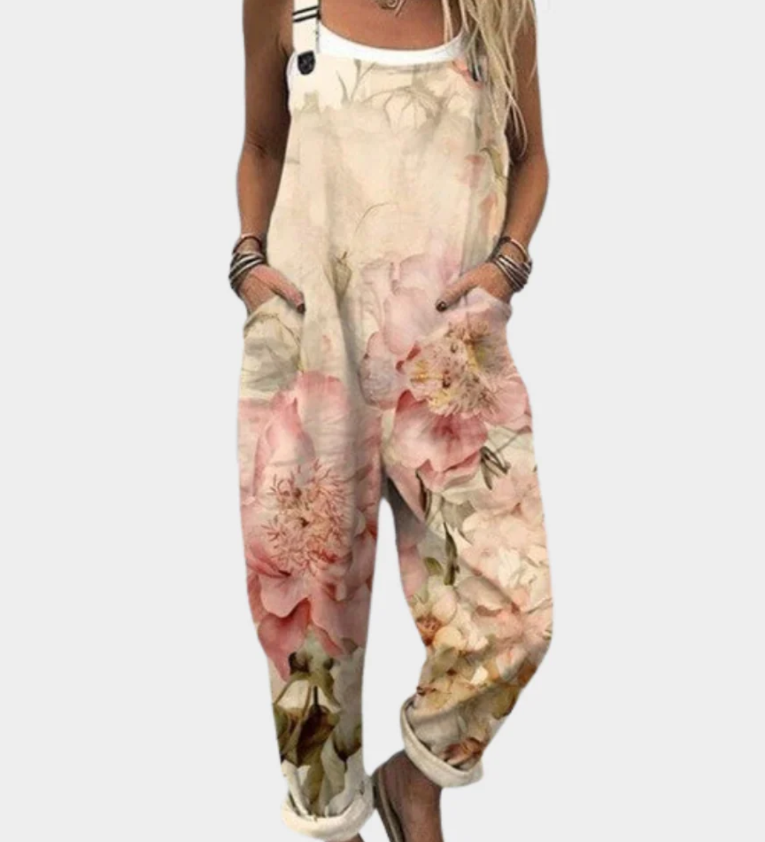 Comfortable Printed Jumpsuit