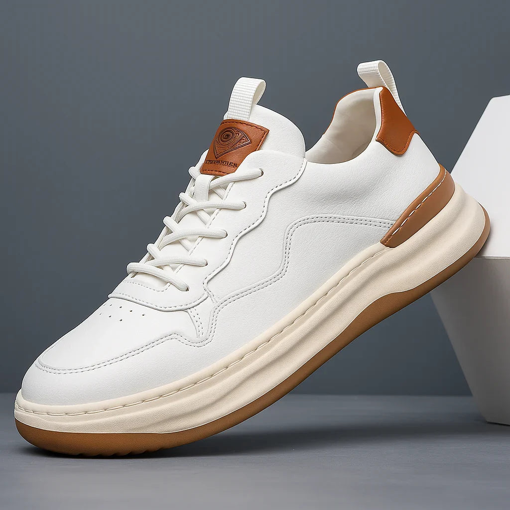 Nero Italiana Genuine Leather Sneakers