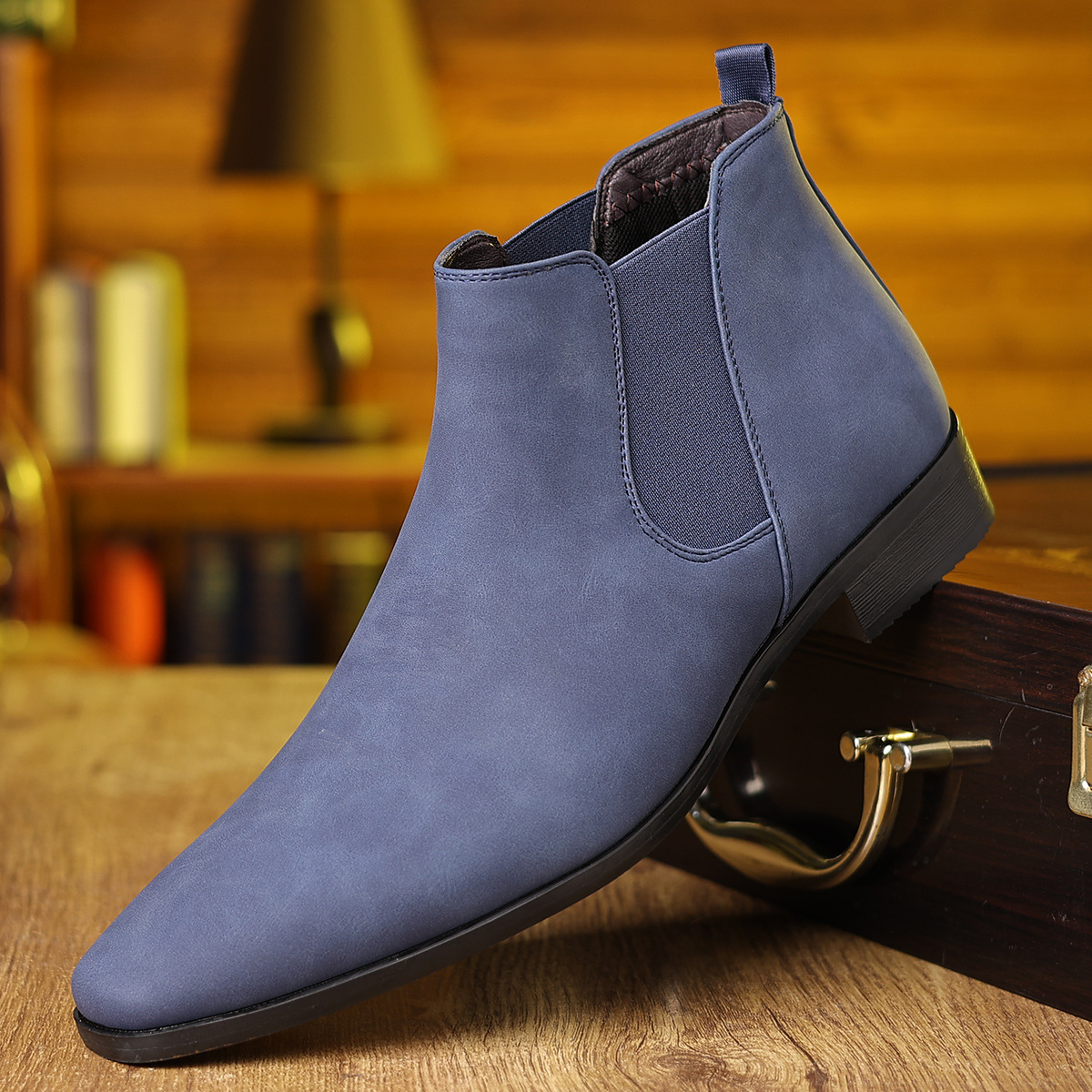 Regency Suede Chelsea Boots
