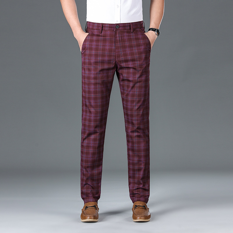 Côte & Rue Check Trousers