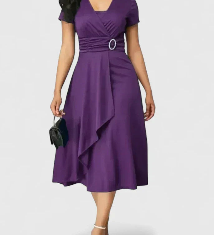 Zhyrelle | Elegant Midi Dress