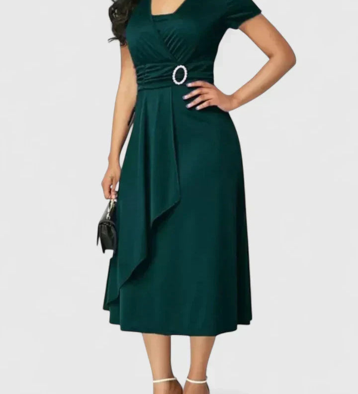Zhyrelle | Elegant Midi Dress