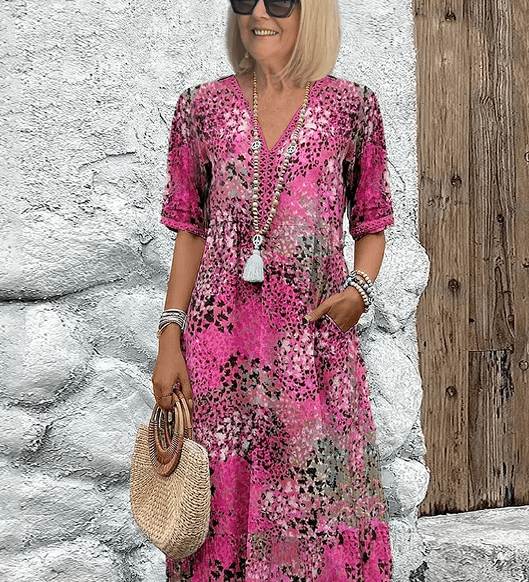 SKYLER | OCEAN BREEZE MIDI DRESS