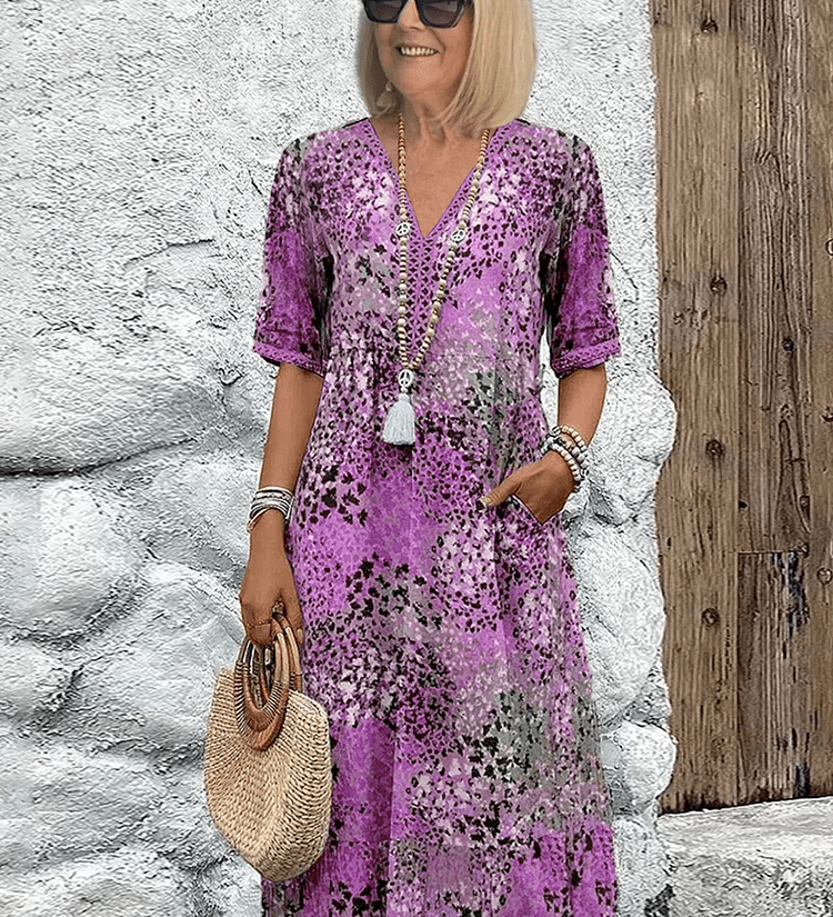 SKYLER | OCEAN BREEZE MIDI DRESS