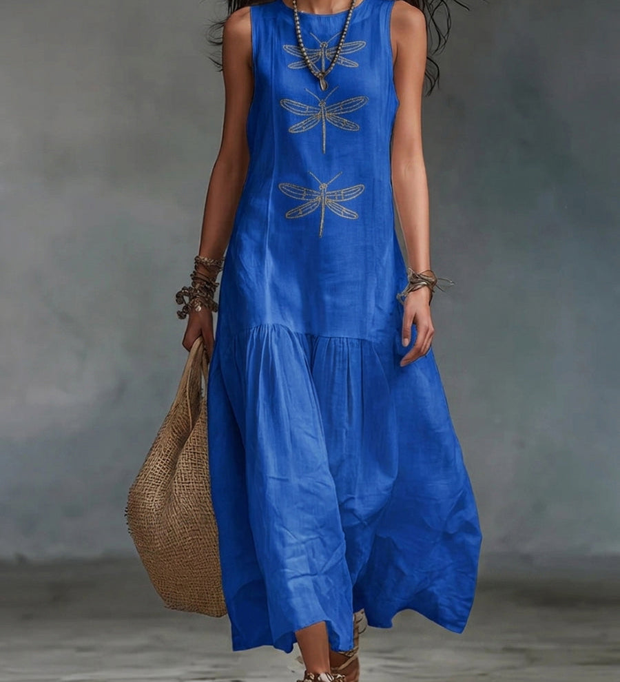 Geneva - Sleeveless Maxi Dress