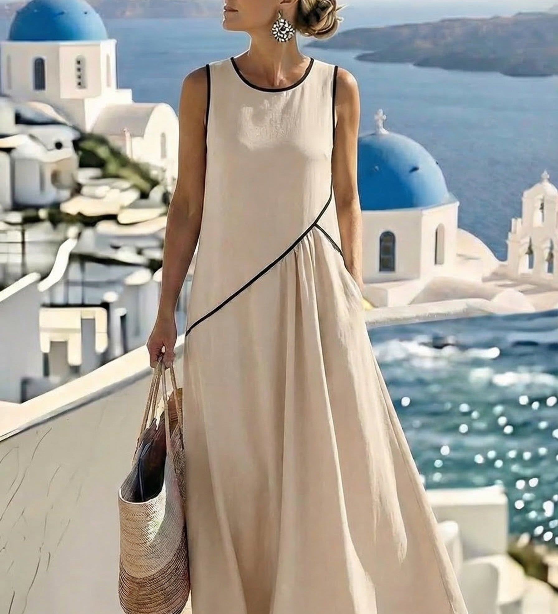 Lotte™ Summer Striped Dress