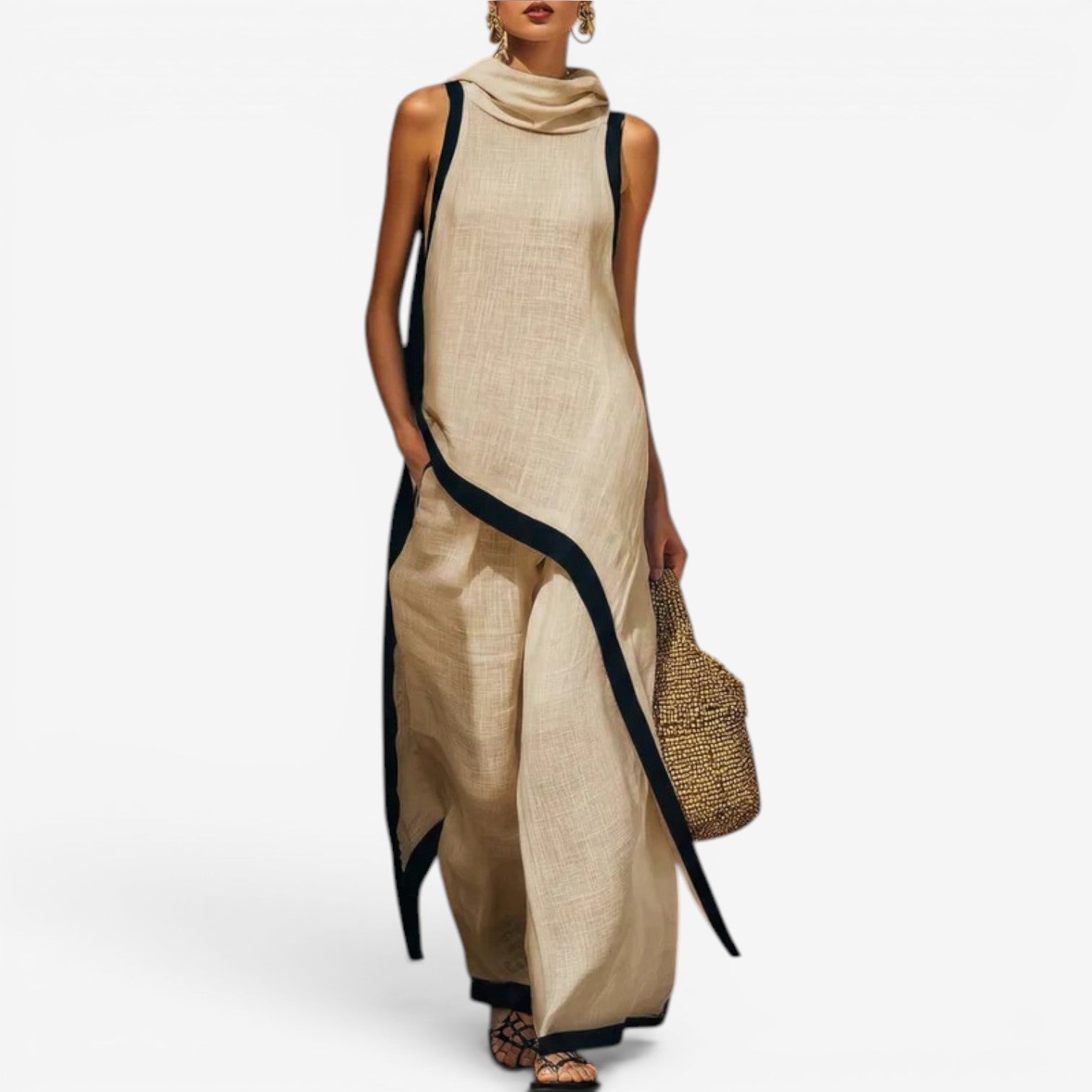 Samantha™ Two-Tone Jumpsuit